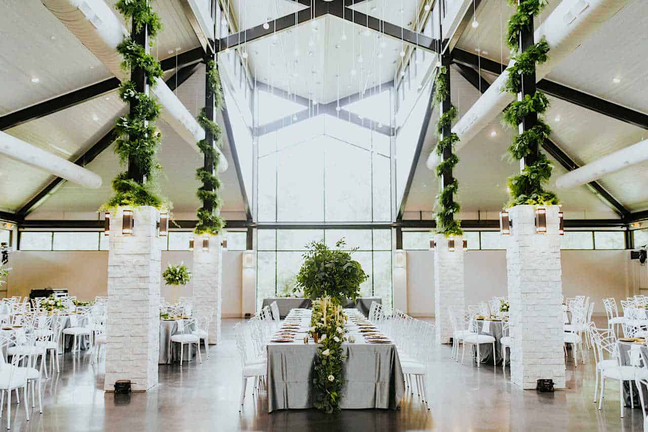 modern wedding venue