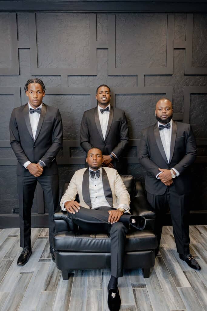 groom and groomsmen houston