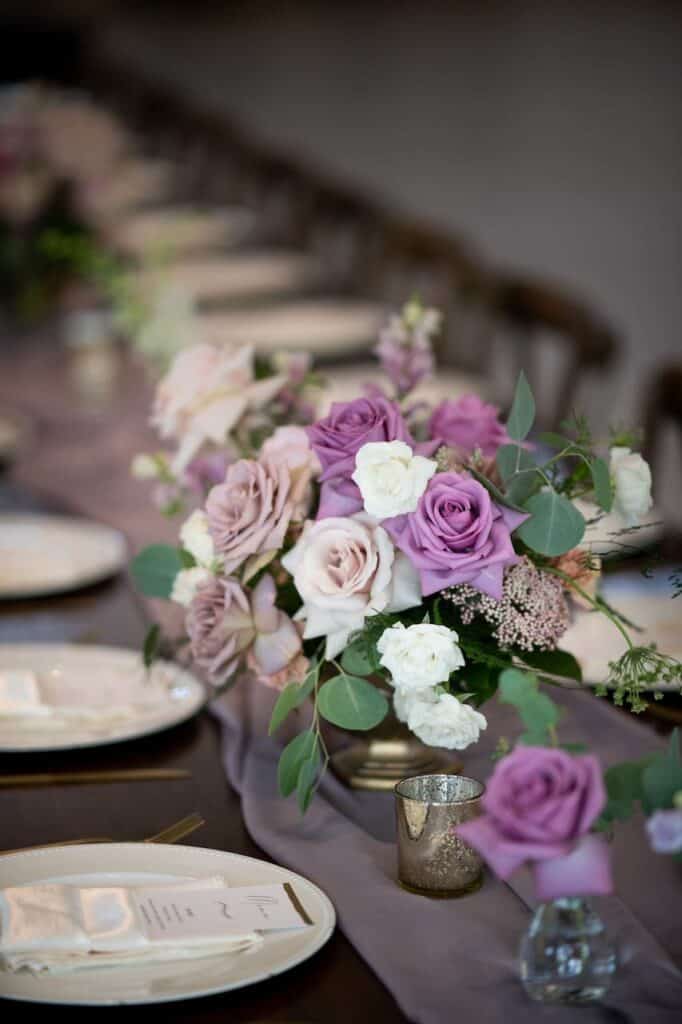 purple wedding houston