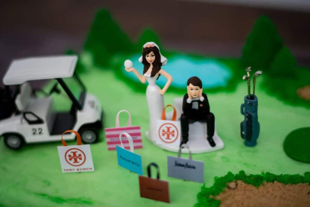 grooms cake golf cake