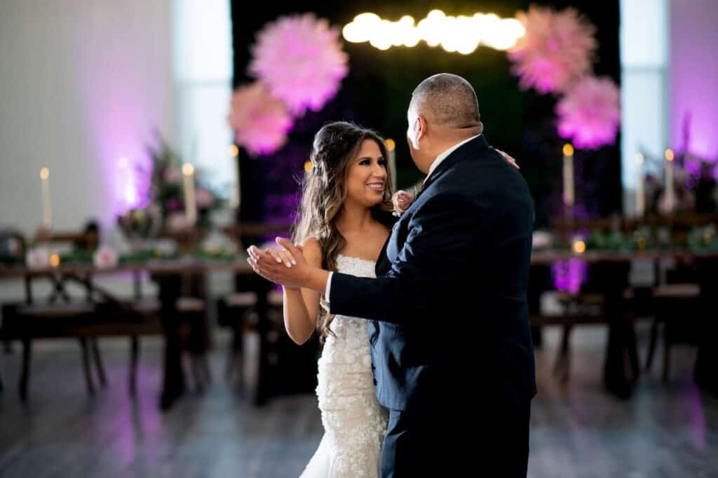 father and daughter dance