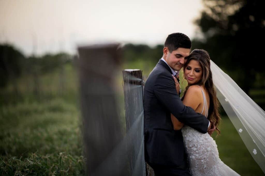 love bride and groom
