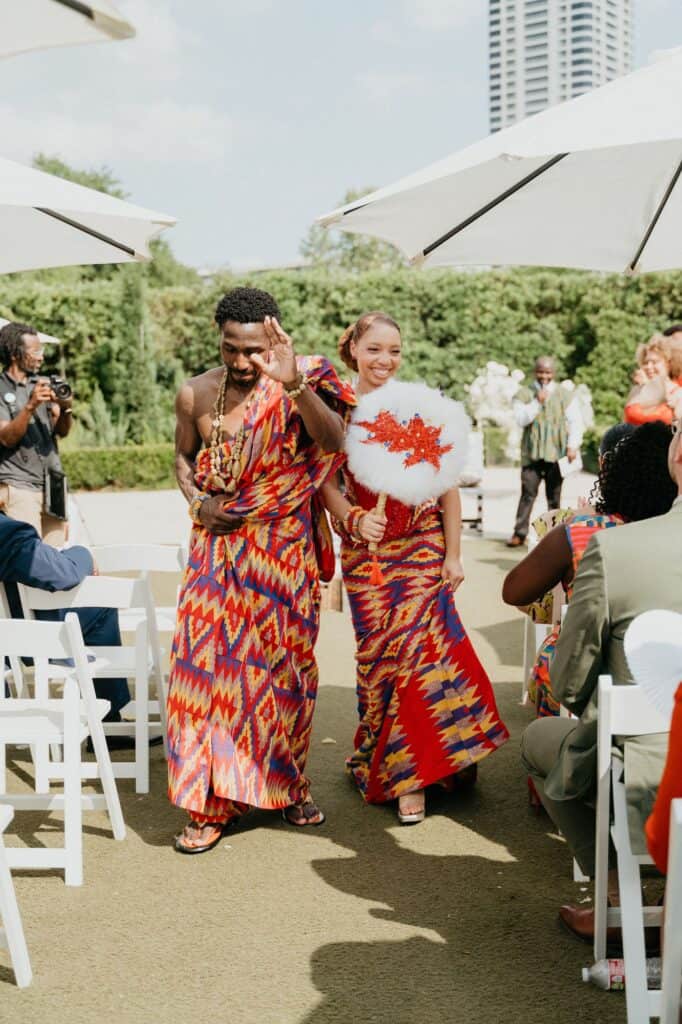 Kofi & Alanna Ghanaian and western wedding in Houston planned by Épris Events – photo by Martin Weddings