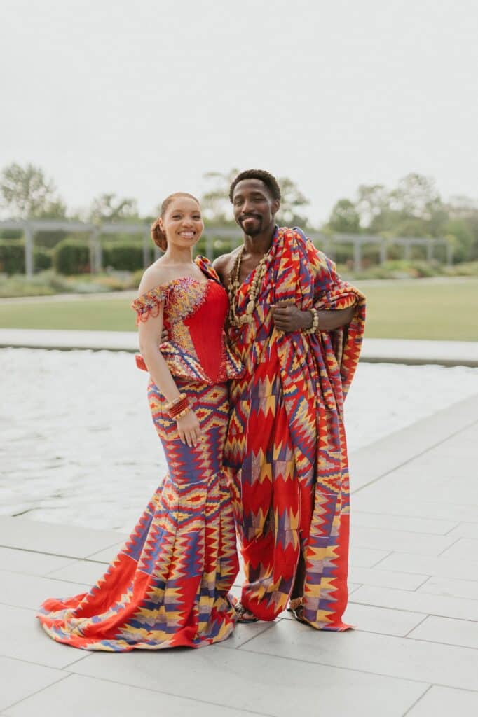 Kofi & Alanna Ghanaian and western wedding in Houston planned by Épris Events – photo by Martin Weddings