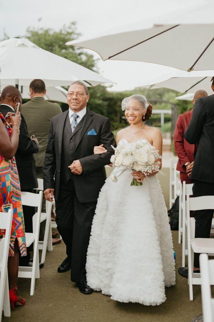 Kofi & Alanna Ghanaian and western wedding in Houston planned by Épris Events – photo by Martin Weddings