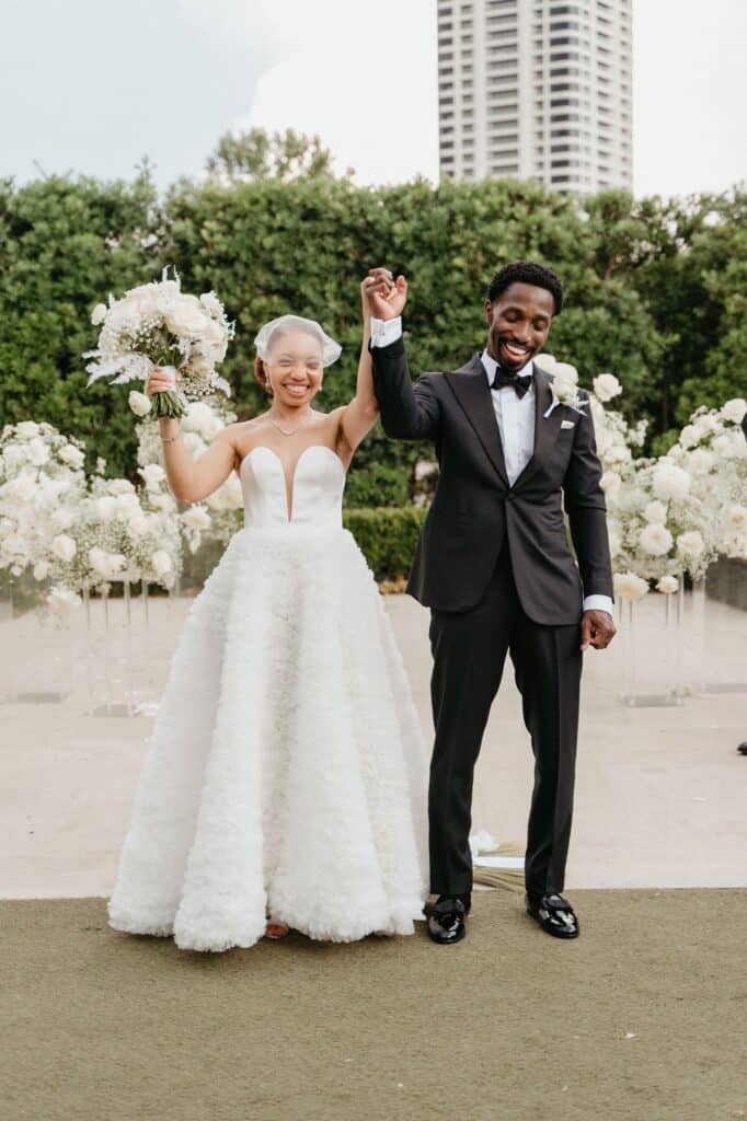 Kofi & Alanna Ghanaian and western wedding in Houston planned by Épris Events – photo by Martin Weddings