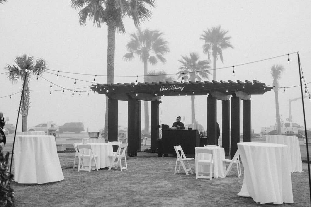 Mitra & Aliakbar black, white and red wedding at the Grand Galvez in Galveston, planned by Épris Events – photo by Erika Geier Photography
