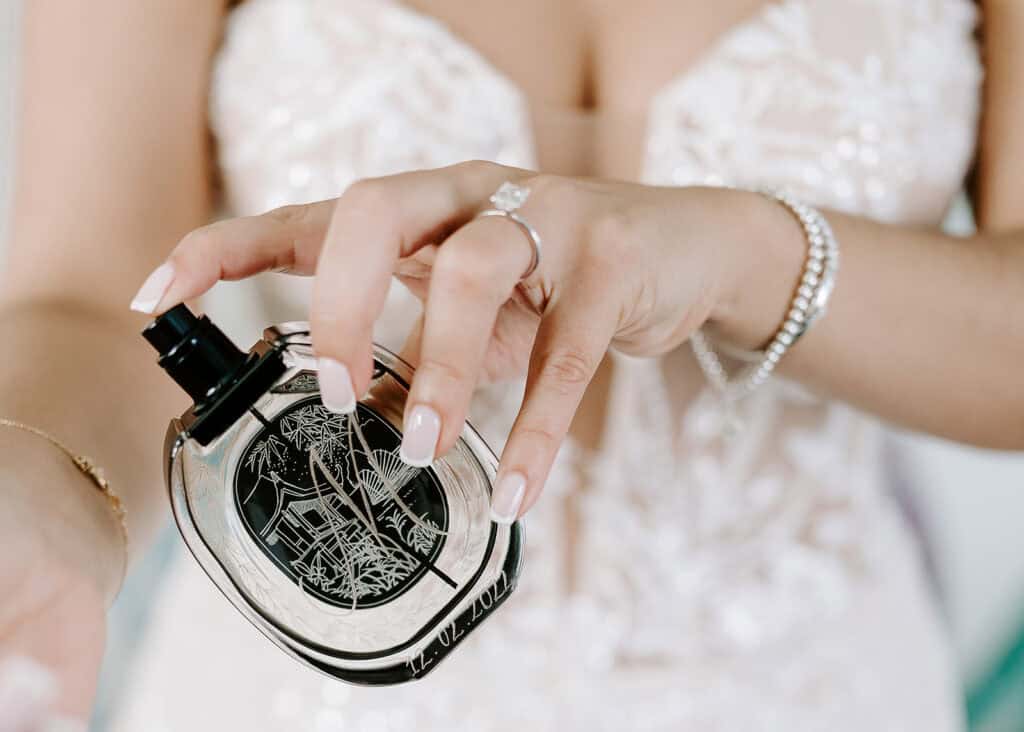 Mitra & Aliakbar black, white and red wedding at the Grand Galvez in Galveston, planned by Épris Events – photo by Erika Geier Photography