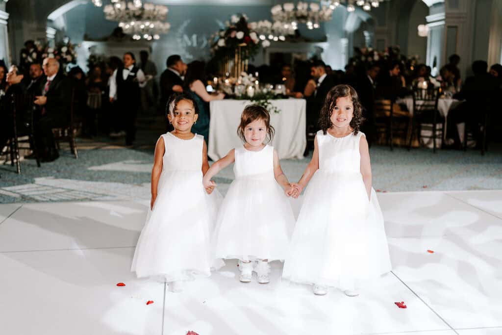 Mitra & Aliakbar black, white and red wedding at the Grand Galvez in Galveston, planned by Épris Events – photo by Erika Geier Photography