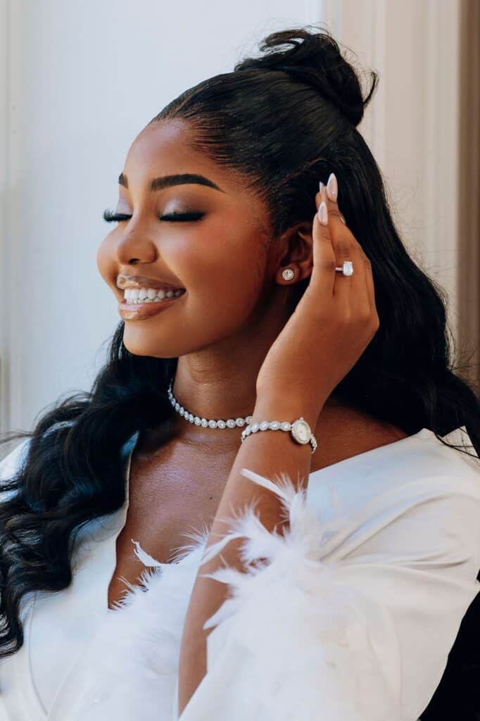 Mmesoma & Sean luxury Nigerian wedding at Chateau Nouvelle in Houston, planned by Épris Events – photo by Color Du Jour Photography