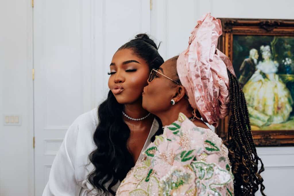 Mmesoma & Sean luxury Nigerian wedding at Chateau Nouvelle in Houston, planned by Épris Events – photo by Color Du Jour Photography