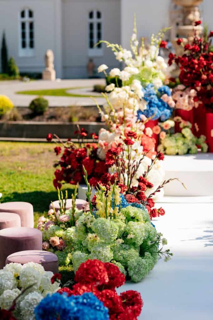 Mmesoma & Sean luxury Nigerian wedding at Chateau Nouvelle in Houston, planned by Épris Events – photo by Color Du Jour Photography
