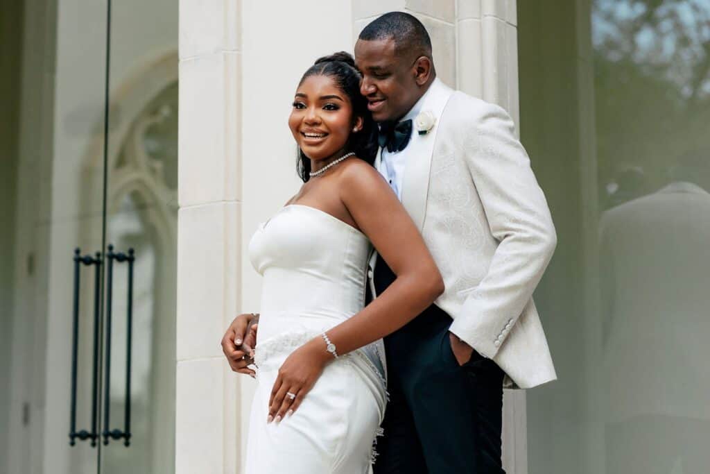 Mmesoma & Sean luxury Nigerian wedding at Chateau Nouvelle in Houston, planned by Épris Events – photo by Color Du Jour Photography