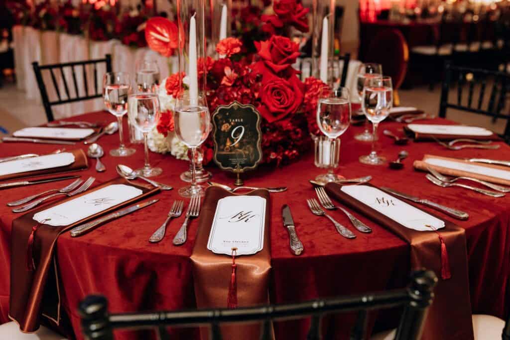 Mmesoma & Sean luxury Nigerian wedding at Chateau Nouvelle in Houston, planned by Épris Events – photo by Color Du Jour Photography