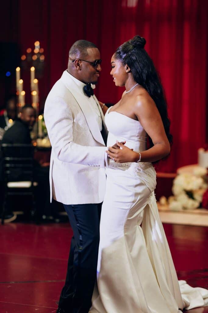 Mmesoma & Sean luxury Nigerian wedding at Chateau Nouvelle in Houston, planned by Épris Events – photo by Color Du Jour Photography