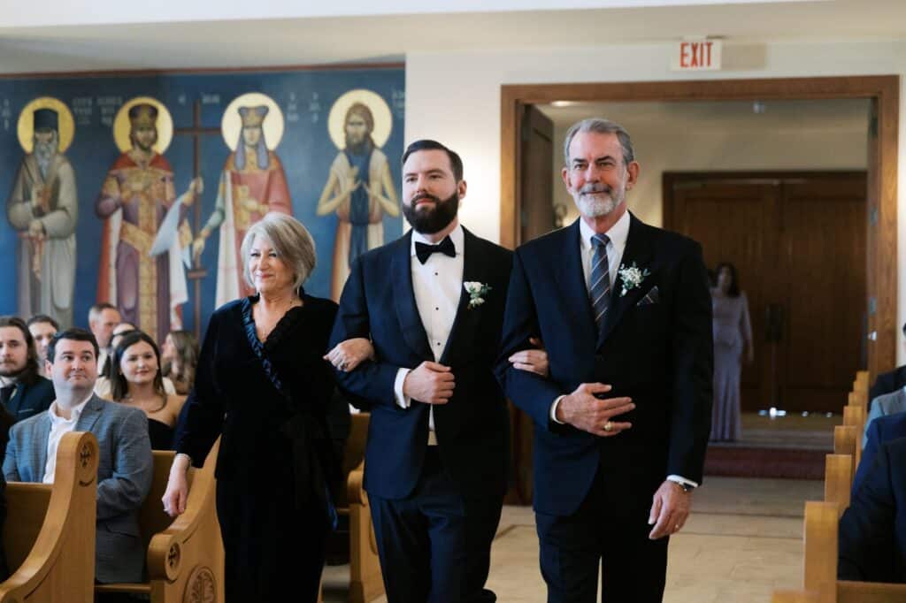 Sarah & Jacob Greek Orthodox wedding in Austin coordinated by Épris Events – photo by Allie Flandermeyer Photo