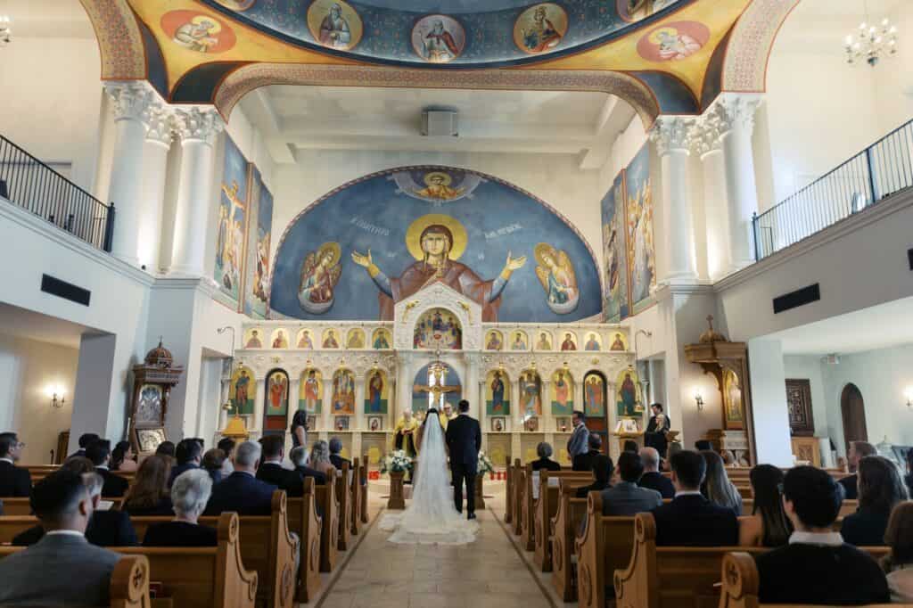 Sarah & Jacob Greek Orthodox wedding in Austin coordinated by Épris Events – photo by Allie Flandermeyer Photo