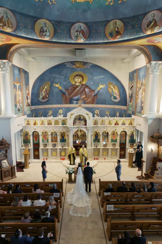 Sarah & Jacob Greek Orthodox wedding in Austin coordinated by Épris Events – photo by Allie Flandermeyer Photo