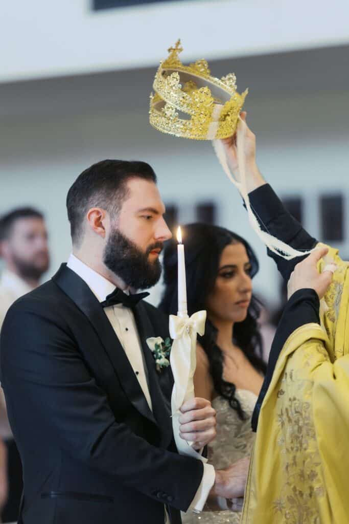 Sarah & Jacob Greek Orthodox wedding in Austin coordinated by Épris Events – photo by Allie Flandermeyer Photo