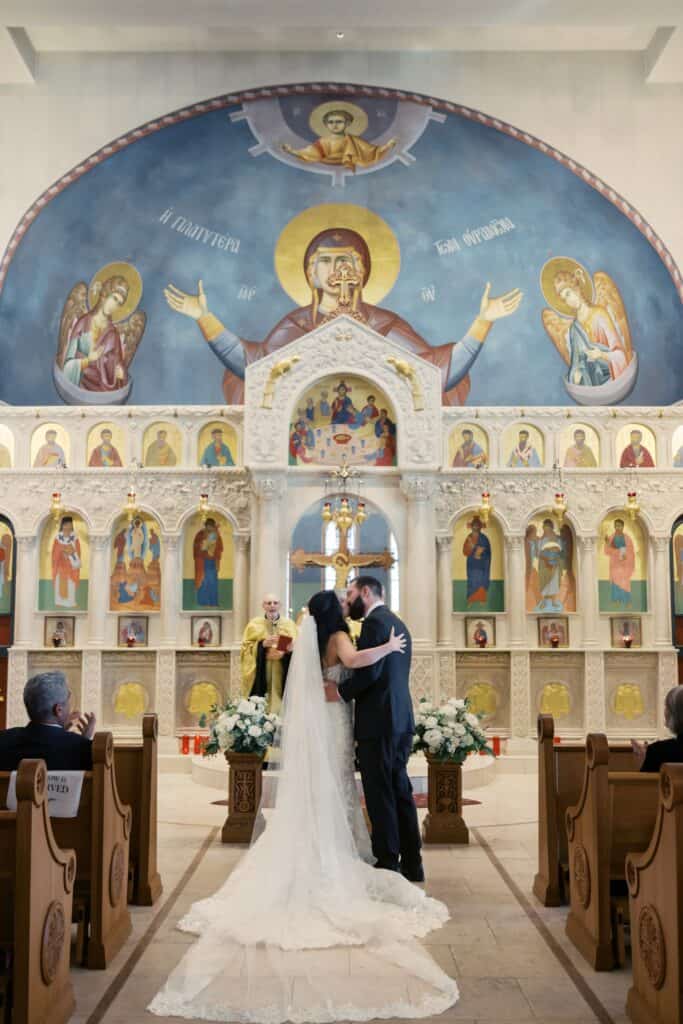 Sarah & Jacob Greek Orthodox wedding in Austin coordinated by Épris Events – photo by Allie Flandermeyer Photo