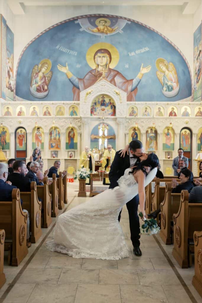 Sarah & Jacob Greek Orthodox wedding in Austin coordinated by Épris Events – photo by Allie Flandermeyer Photo